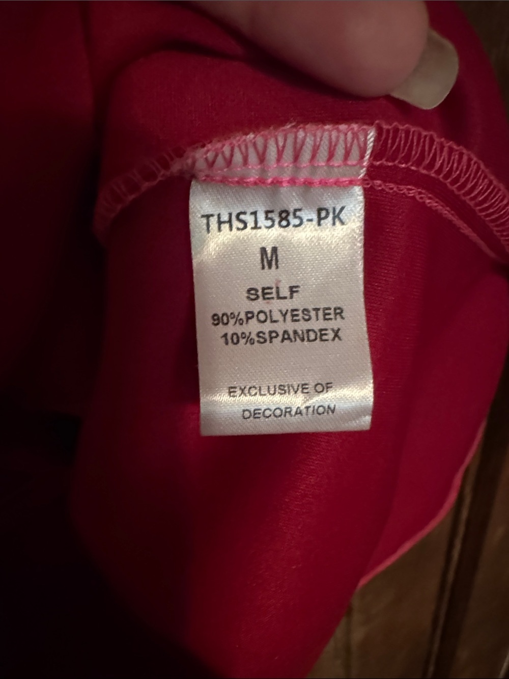 THML Hot Pink Tiered Ruffle Collar Dress - Picture 3 of 3